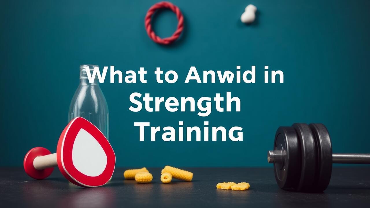 What to Avoid in Strength Training