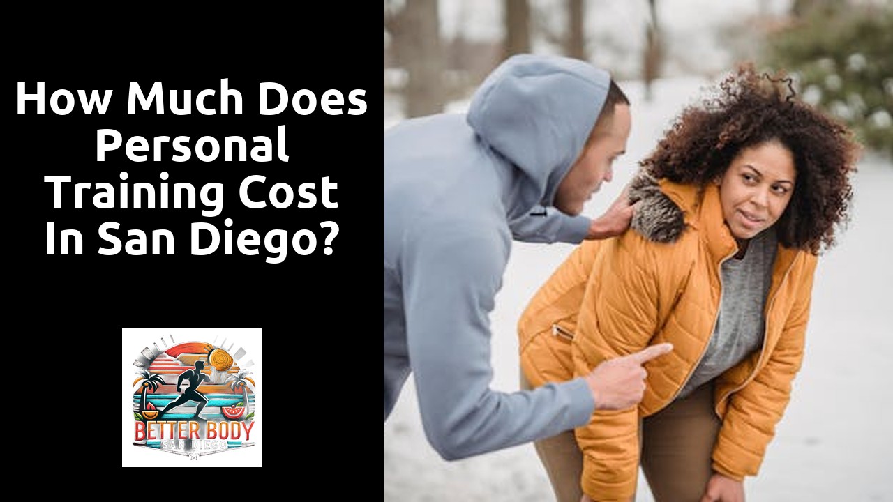 How much does personal training cost in San Diego?